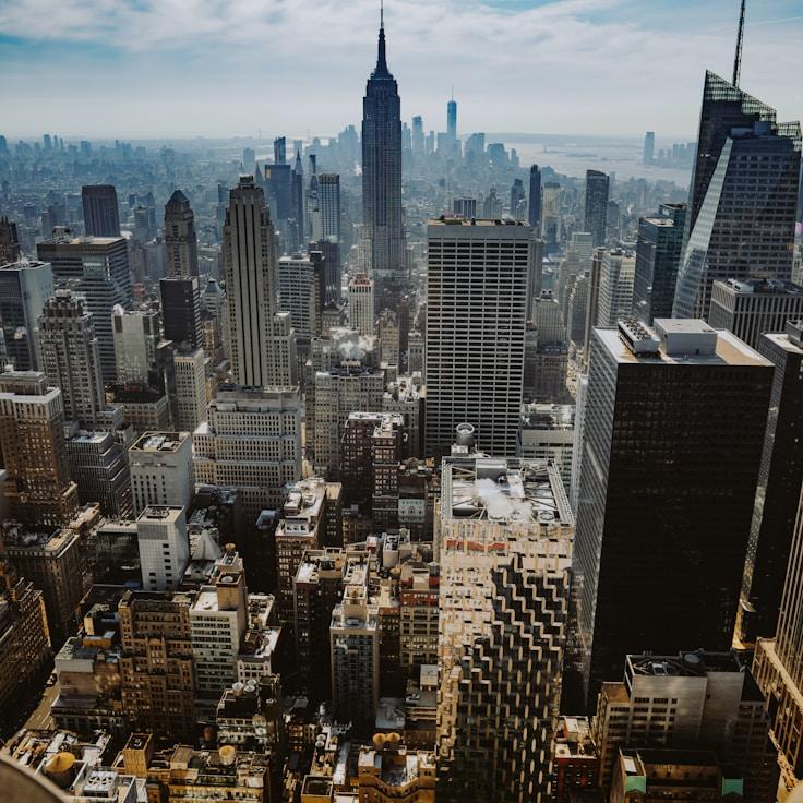 Families relaxing in a mall food court area