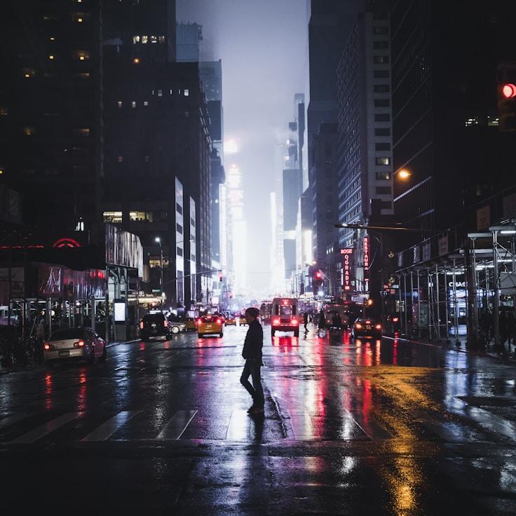 City skyline in Rome, Italy
